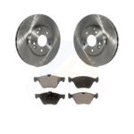 Front Brake Rotor Ceramic Pad Kit For Mercedes-Benz E320 Chrysler Crossfire CLK320 CLK430 K8T-100318
