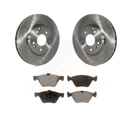 Front Brake Rotor Ceramic Pad Kit For Mercedes-Benz E320 Chrysler Crossfire CLK320 CLK430 K8T-100318