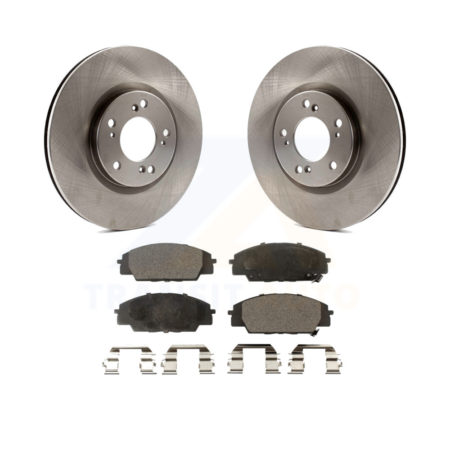Front Disc Brake Rotors And Ceramic Pads Kit For 2000-2009 Honda S2000 K8T-100345