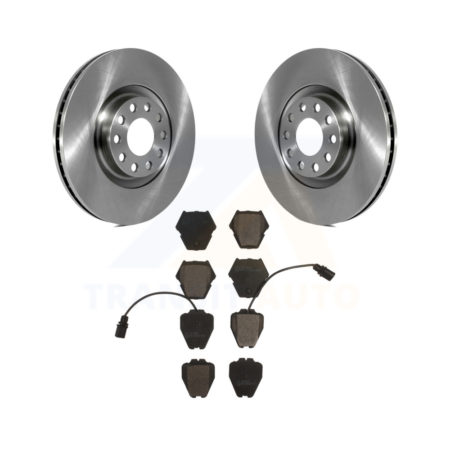 Front Disc Brake Rotors And Ceramic Pads Kit For Audi A4 Quattro S4 A6 S6 K8T-100367