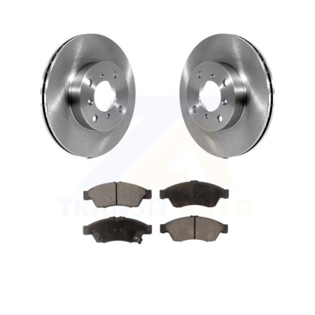 Front Disc Brake Rotors And Ceramic Pads Kit For 2006-2007 Suzuki Aerio K8T-100368