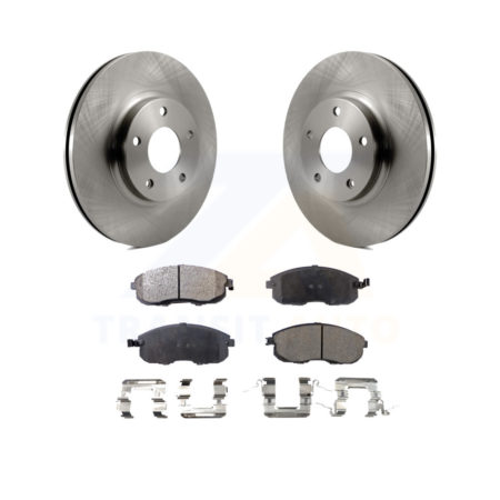 Front Disc Brake Rotor And Ceramic Pad Kit For Nissan Altima Maxima Infiniti I35 INFINITI K8T-100382