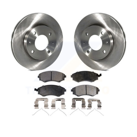 Front Disc Brake Rotor And Ceramic Pad Kit For Hyundai Elantra Sonata Kia Optima Magentis K8T-100399