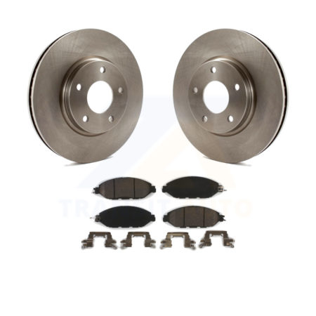 Front Disc Brake Rotors And Ceramic Pads Kit For 2016 Nissan Pathfinder From 11 15 K8T-100403