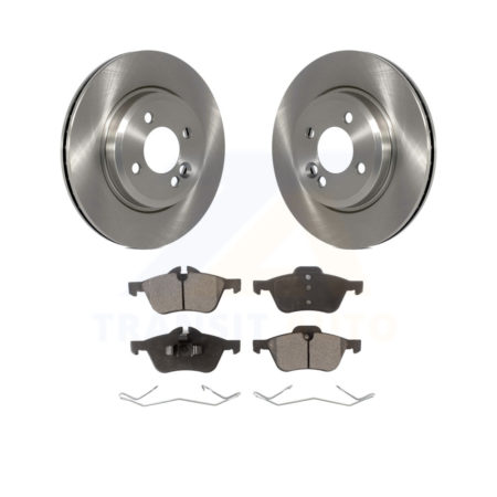 Front Brake Rotor And Ceramic Pad Kit For 2002-2006 Mini Cooper With 276mm Diameter K8T-100412