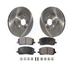 Front Disc Brake Rotors And Ceramic Pads Kit For Toyota Highlander K8T-100413