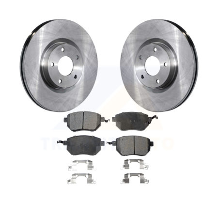 Front Disc Brake Rotor Ceramic Pad Kit For Nissan Altima Murano Maxima Infiniti FX35 FX45 K8T-100425