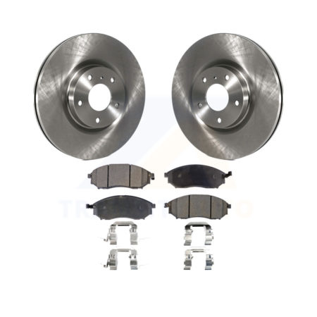 Front Brake Rotor & Ceramic Pad Kit For INFINITI Nissan G37 Murano G35 M35 370Z 350Z EX35 K8T-100441