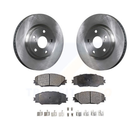 Front Brake Rotor Ceramic Pad Kit For Toyota RAV4 Scion tC Matrix Pontiac Vibe Corolla iM K8T-100500