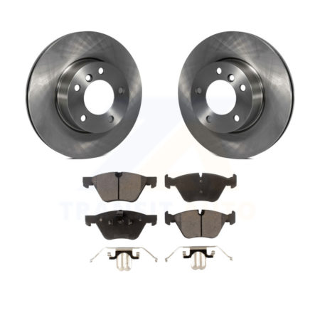 Front Disc Brake Rotors And Ceramic Pads Kit For BMW 328i 325i 128i 328xi 325xi 323i K8T-100507