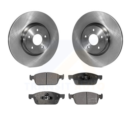 Front Disc Brake Rotors And Ceramic Pads Kit For Ford Escape Transit Connect Lincoln MKC K8T-100531