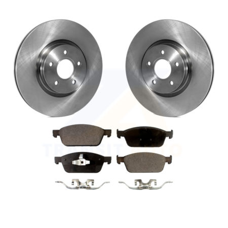 Front Disc Brake Rotors And Ceramic Pads Kit For Ford Focus ST K8T-100532