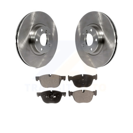 Front Disc Brake Rotors And Ceramic Pads Kit For BMW X5 X6 K8T-100548
