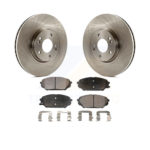 Front Disc Brake Rotors And Ceramic Pads Kit For 2007-2012 Hyundai Veracruz K8T-100559