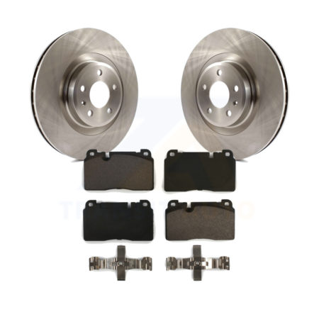 Front Disc Brake Rotors And Ceramic Pads Kit For Audi Q5 K8T-100584