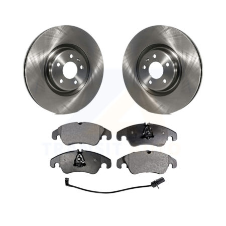 Front Disc Brake Rotors And Ceramic Pads Kit For Audi A6 K8T-100634