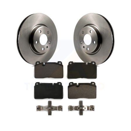 Front Disc Brake Rotors And Ceramic Pads Kit For Audi Q5 K8T-100637