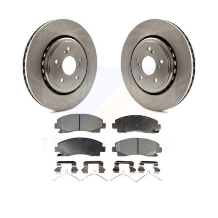 Front Disc Brake Rotors And Ceramic Pads Kit For 2015-2020 Acura TLX K8T-100669