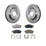 Front Disc Brake Rotors And Ceramic Pads Kit For Nissan Sentra K8T-100676