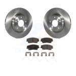 Front Disc Brake Rotors And Ceramic Pads Kit For Hyundai Elantra Tucson Kia Sportage K8T-100691