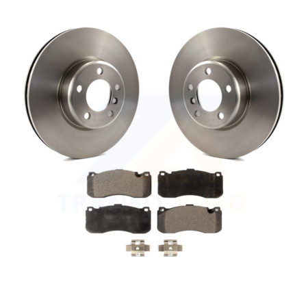 Front Disc Brake Rotor & Ceramic Pad Kit For 2013 BMW 328i 3.0L With 340mm Diameter K8T-100700