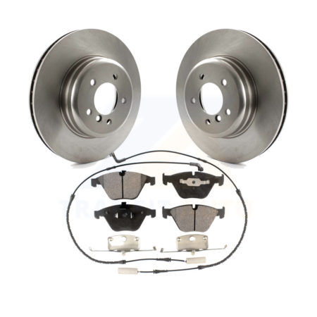 Front Disc Brake Rotors And Ceramic Pads Kit For BMW 650i 535i 550i 645Ci 545i K8T-100702