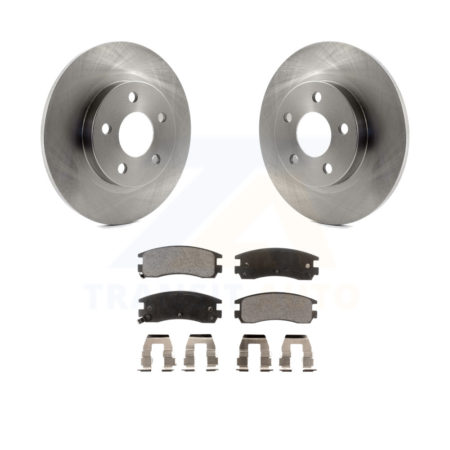 Rear Brake Rotor & Ceramic Pad Kit For Cadillac DeVille Buick Park Avenue Seville Pontiac K8T-101623
