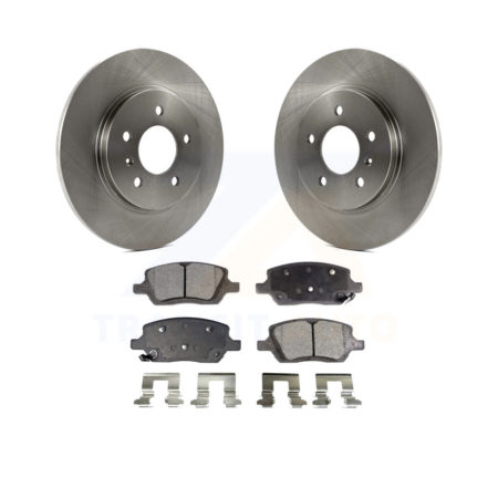 Rear Brake Rotor And Ceramic Pad Kit For Chevrolet Uplander Pontiac Montana Buick Terraza K8T-101651