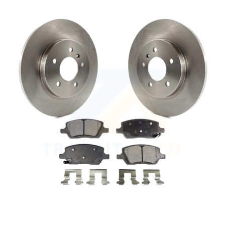 Rear Brake Rotor And Ceramic Pad Kit For Chevrolet Uplander Pontiac Montana Buick Terraza K8T-101652