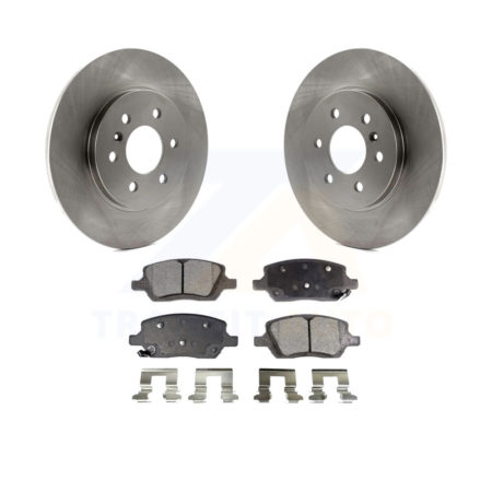 Rear Brake Rotor And Ceramic Pad Kit For Chevrolet Uplander Pontiac Montana Buick Terraza K8T-101665