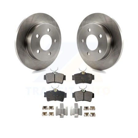 Rear Disc Brake Rotors And Ceramic Pads Kit For Ford Mustang K8T-101697