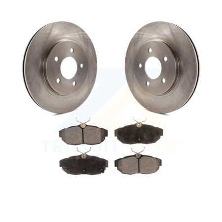 Rear Disc Brake Rotors And Ceramic Pads Kit For Ford Mustang K8T-101726