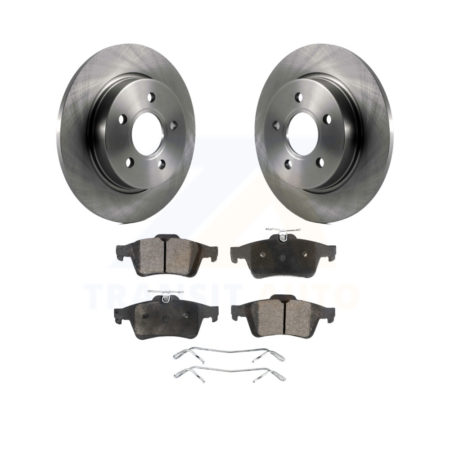 Rear Disc Brake Rotors And Ceramic Pads Kit For Ford Focus K8T-101747