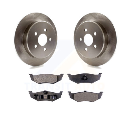 Rear Disc Brake Rotors And Ceramic Pads Kit For Chrysler PT Cruiser Dodge Neon K8T-101772