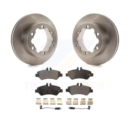 Rear Disc Brake Rotors And Ceramic Pads Kit For Mercedes-Benz Sprinter 3500 K8T-101790