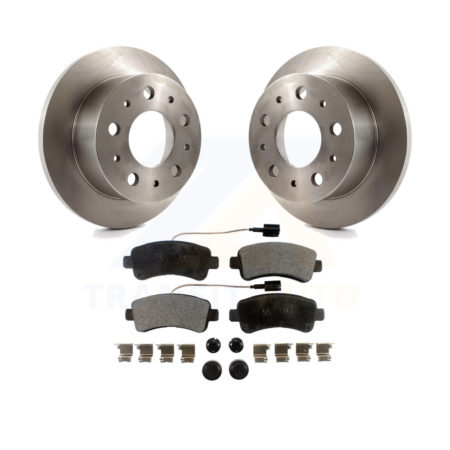 Rear Disc Brake Rotors And Ceramic Pads Kit For Ram ProMaster 3500 K8T-101804