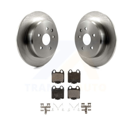 Rear Disc Brake Rotors And Ceramic Pads Kit For Lexus GS300 SC430 IS300 GS400 GS430 K8T-101837