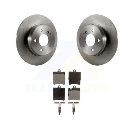 Rear Brake Rotor Ceramic Pad Kit For Mercedes-Benz E320 C230 C240 CLK320 CLK350 C320 C280 K8T-101839