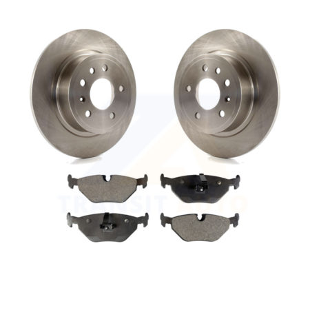 Rear Disc Brake Rotors And Ceramic Pads Kit For Saab 9-5 K8T-101867