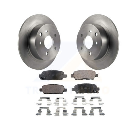 Rear Disc Brake Rotors And Ceramic Pads Kit For Nissan Altima Sentra Maxima Juke K8T-101868