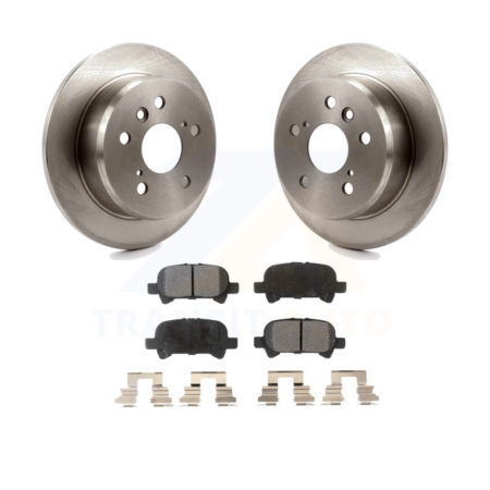 Rear Disc Brake Rotors And Ceramic Pads Kit For Toyota Camry Avalon Solara K8T-101870