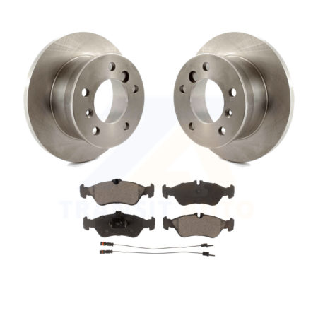 Rear Brake Rotor Ceramic Pad Kit For Freightliner Sprinter 3500 With 272mm Diameter K8T-101892