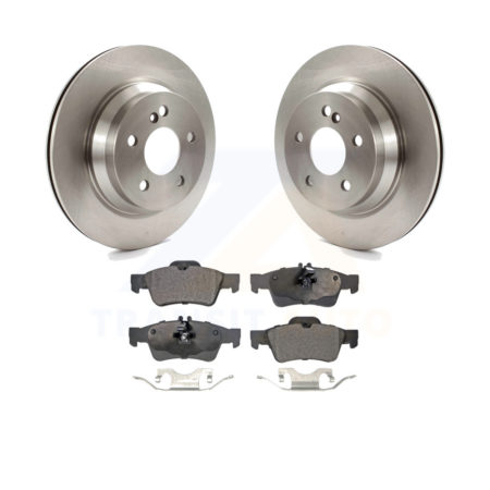 Rear Brake Rotor Ceramic Pad Kit For Mercedes-Benz E350 E320 E500 CLS550 E400 CLS500 E550 K8T-101910