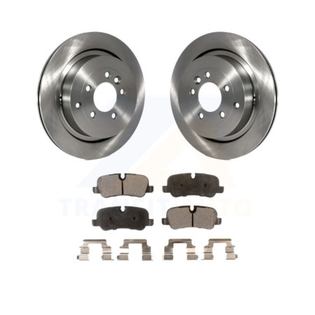 Rear Disc Brake Rotors And Ceramic Pads Kit For Land Rover Range Sport LR4 LR3 K8T-101928