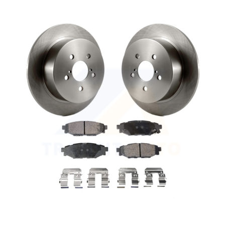 Rear Disc Brake Rotors And Ceramic Pads Kit For Subaru Outback Legacy K8T-101932