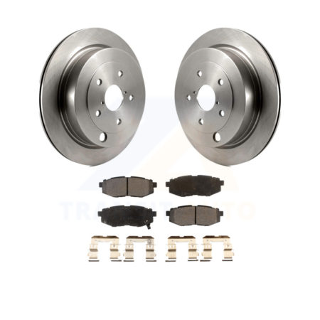 Rear Disc Brake Rotors And Ceramic Pads Kit For Subaru Tribeca B9 K8T-101937