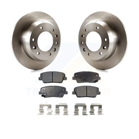 Rear Disc Brake Rotors And Ceramic Pads Kit For Kia Sedona Hyundai Entourage K8T-101956