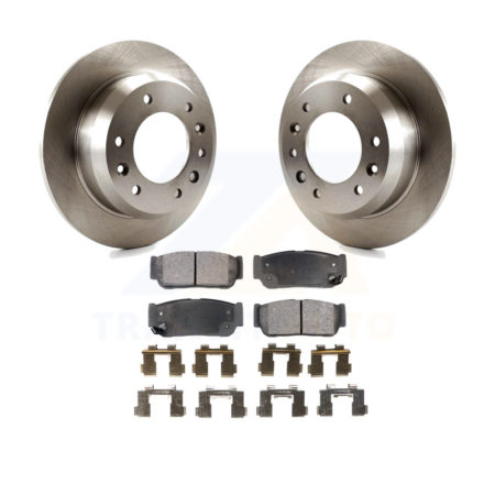 Rear Disc Brake Rotors And Ceramic Pads Kit For Kia Sedona Hyundai Entourage To 04/27/06 K8T-101957