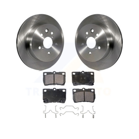 Rear Brake Rotor And Ceramic Pad Kit For Lexus IS250 GS350 IS350 GS300 GS430 GS450h GS460 K8T-101967