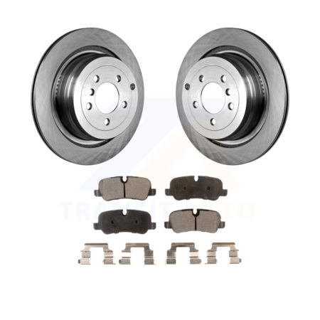 Rear Disc Brake Rotors And Ceramic Pads Kit For Land Rover Range K8T-101980